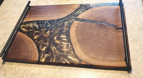 Pour Your Own Epoxy Charcuterie Tray