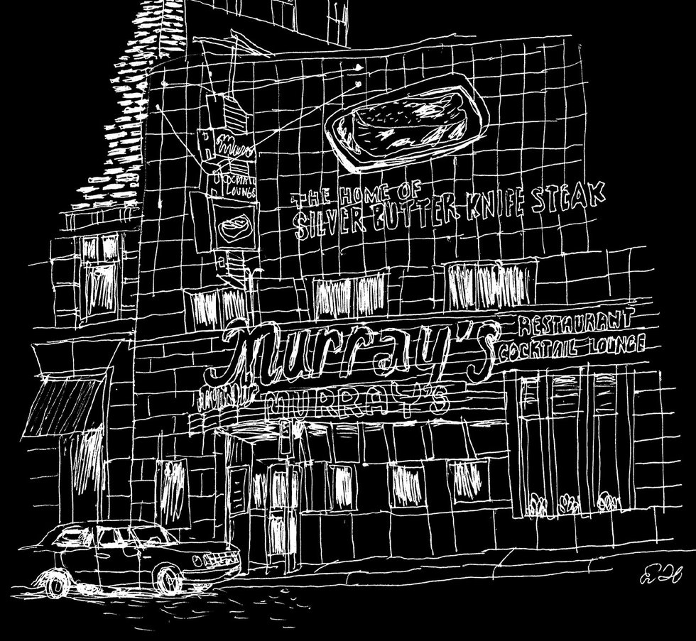 Illustration of Murray's Steakhouse
